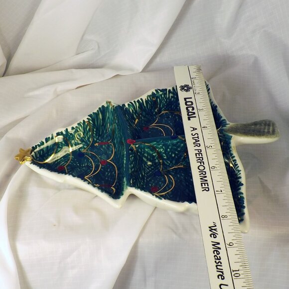 VTG- Christmas Tree Dish - Picture 4 of 7